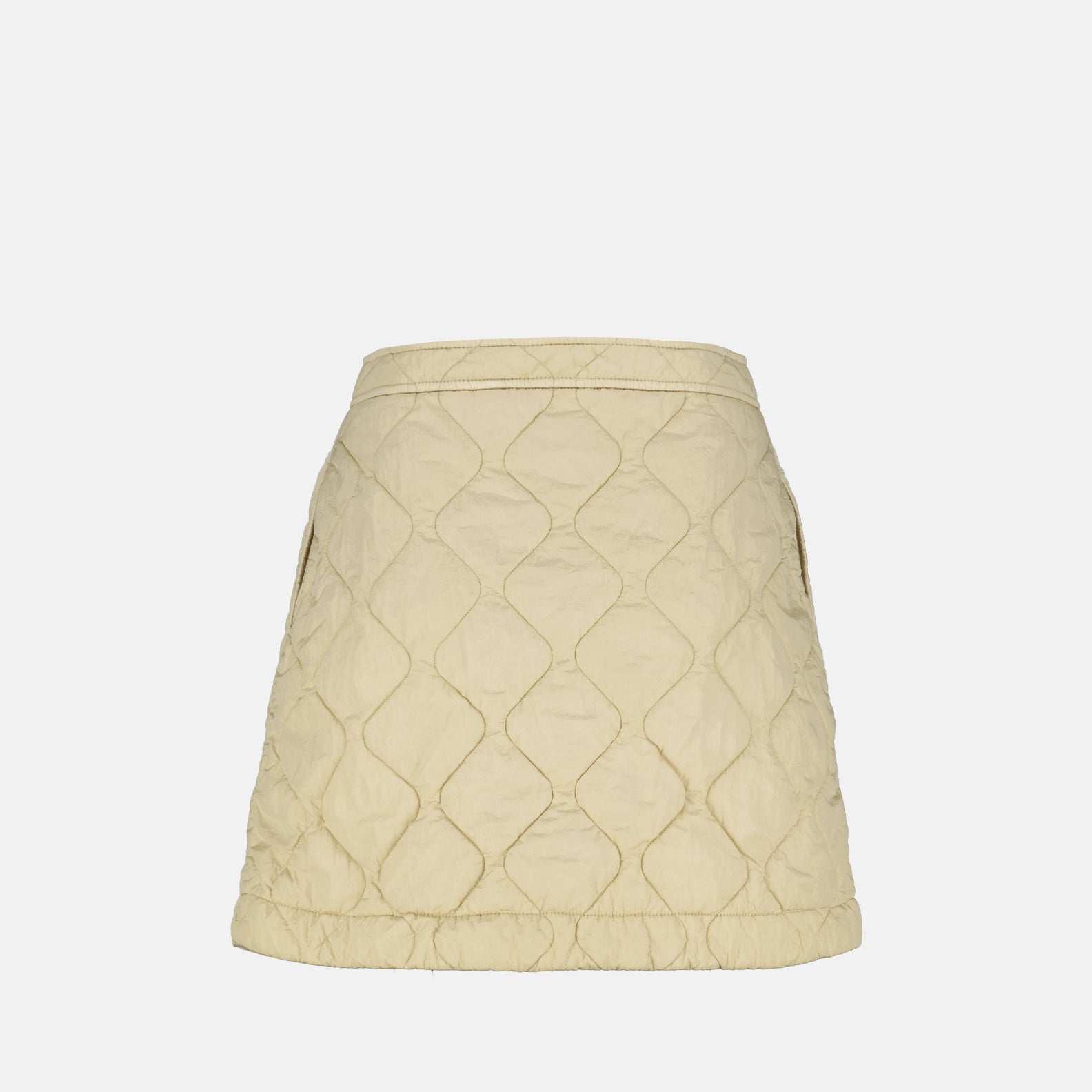 Burberry Quilted Skirt - image 4