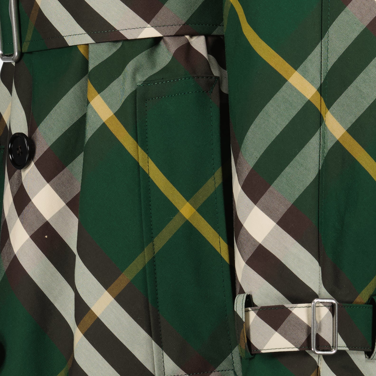 Burberry Checked Trench Coat - image 5