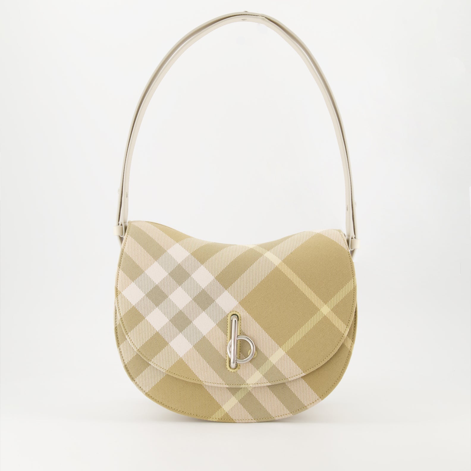 Burberry Check Canvas Mini Shoulder Bag