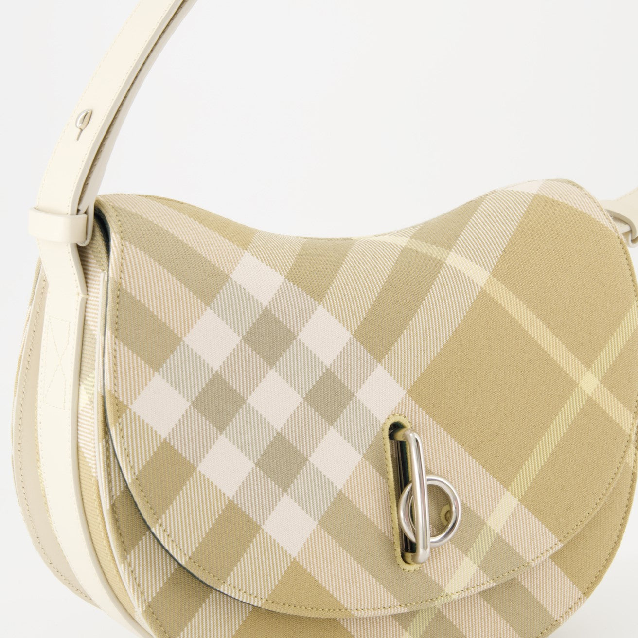 Burberry Check Canvas Mini Shoulder Bag - image 3
