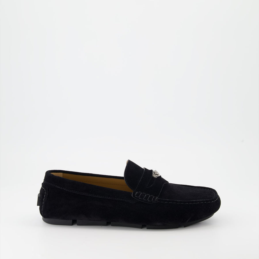 Versace Suede Loafers