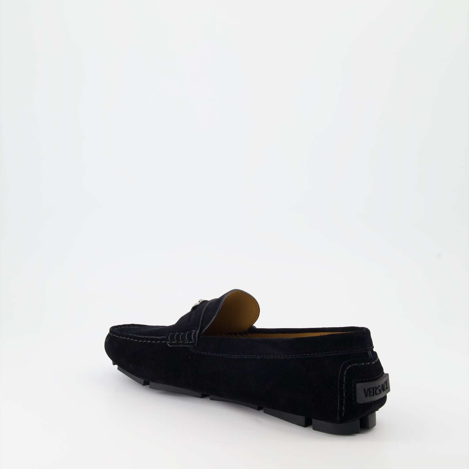 Versace Suede Loafers - image 3