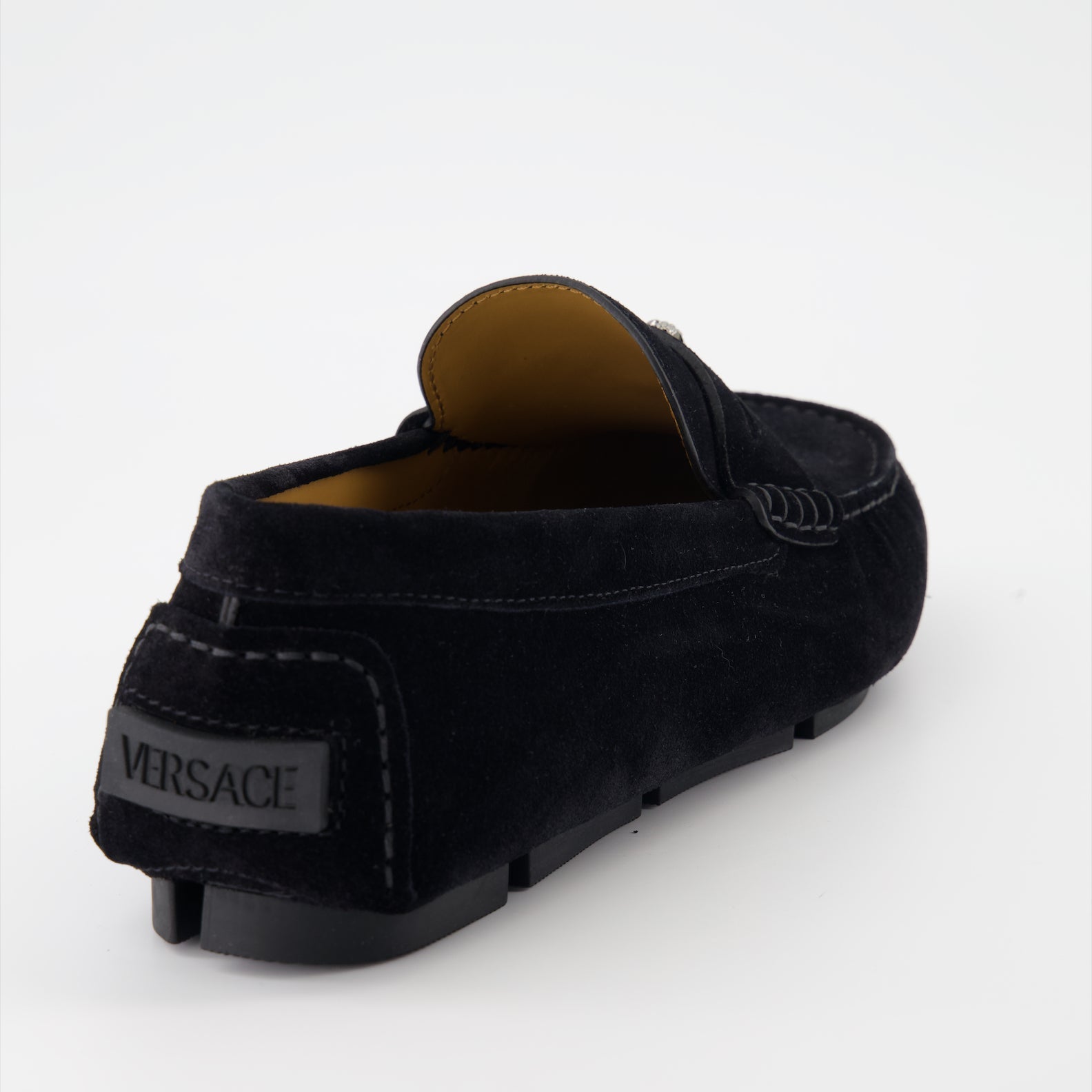 Versace Suede Loafers - image 4