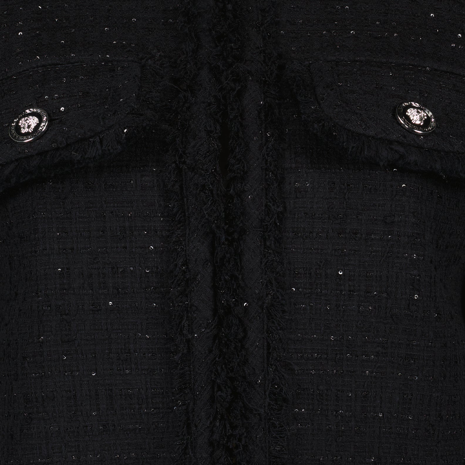 Versace Tweed Cardigan - image 5