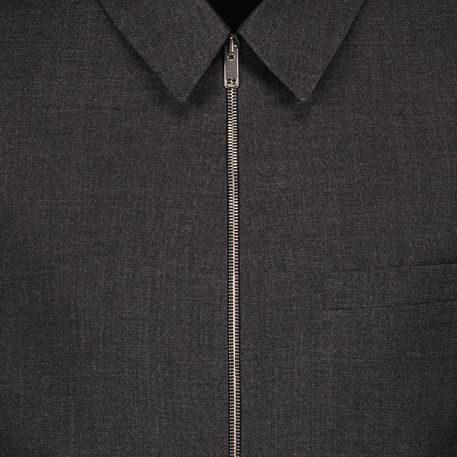 Givenchy Zip-Up Wool Jacket - image 5