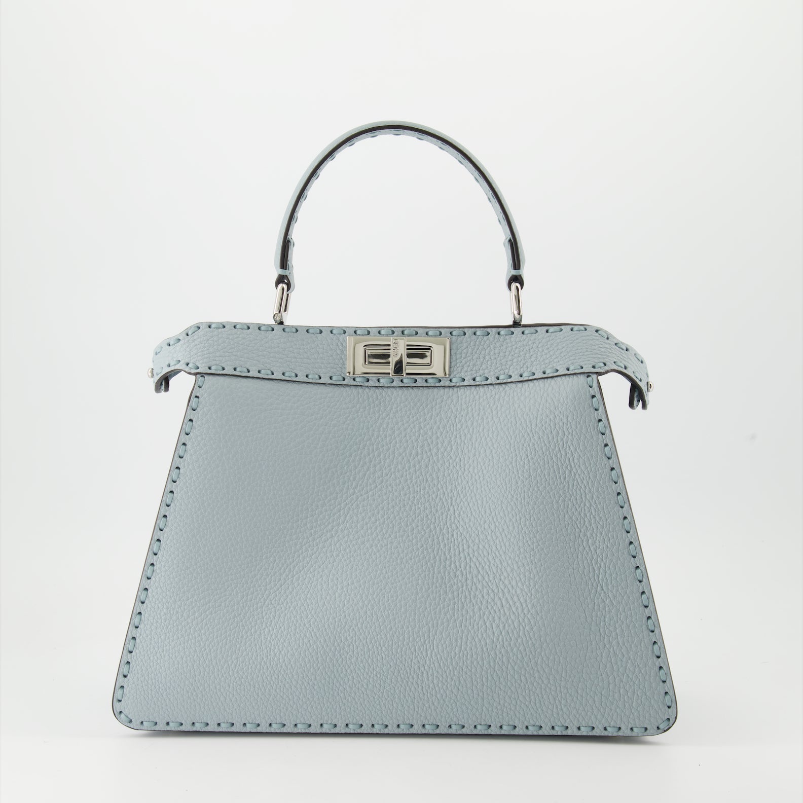 Fendi Peekaboo Soft Medium – Light Blue - image 2