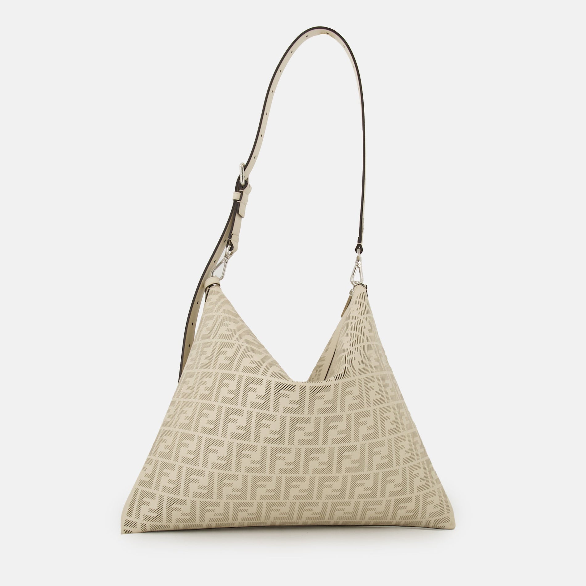 Fendi Jacquard Triangle Shoulder Bag - image 2