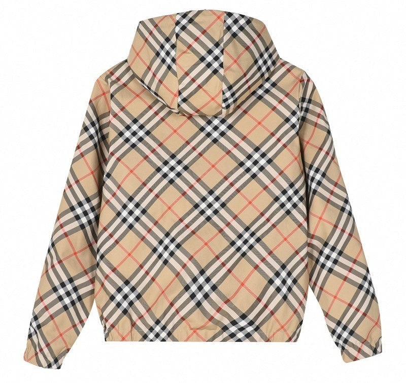 Burberry Reversible Vintage Check Hooded Jacket - image 2