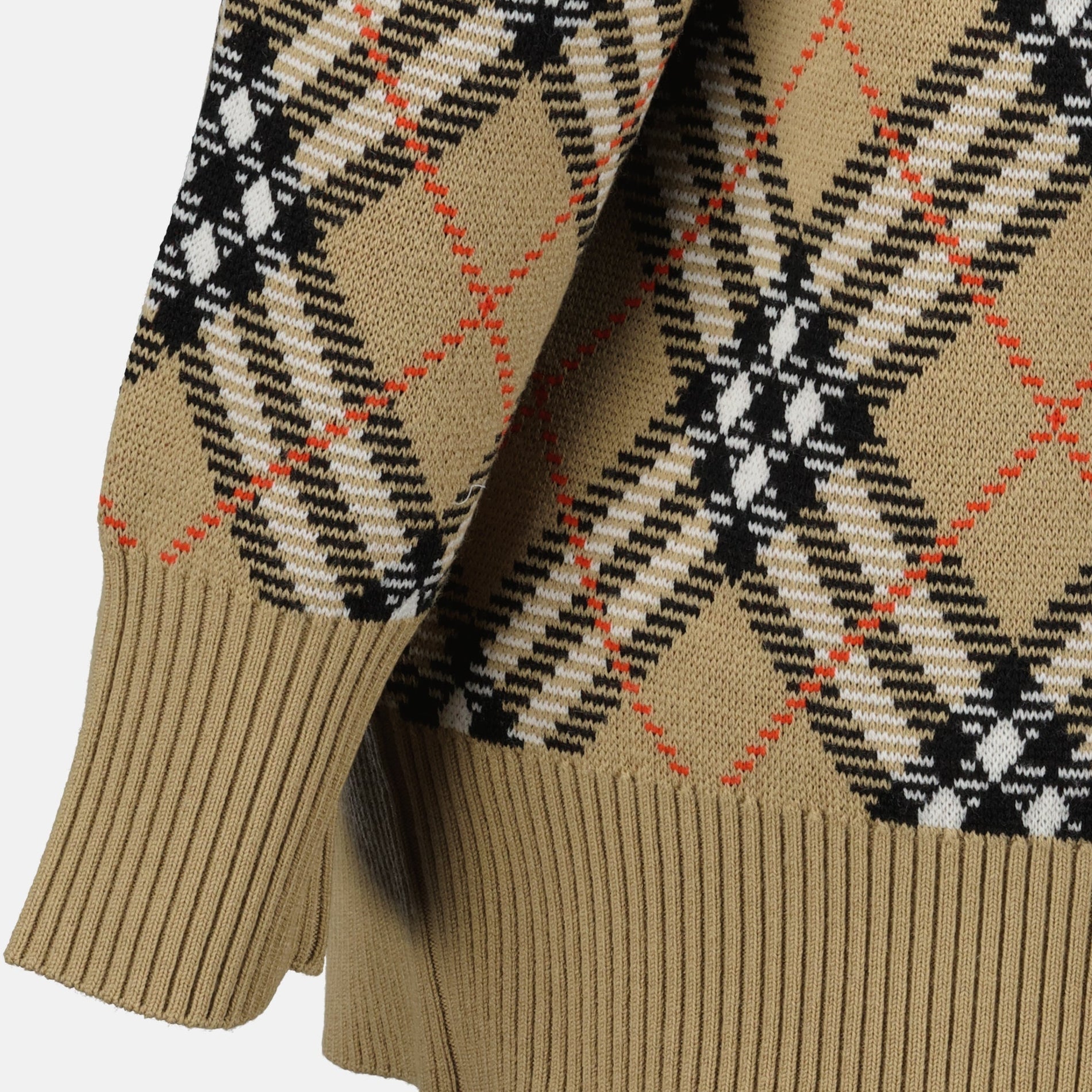 Burberry Check Plaid Cardigan - image 4