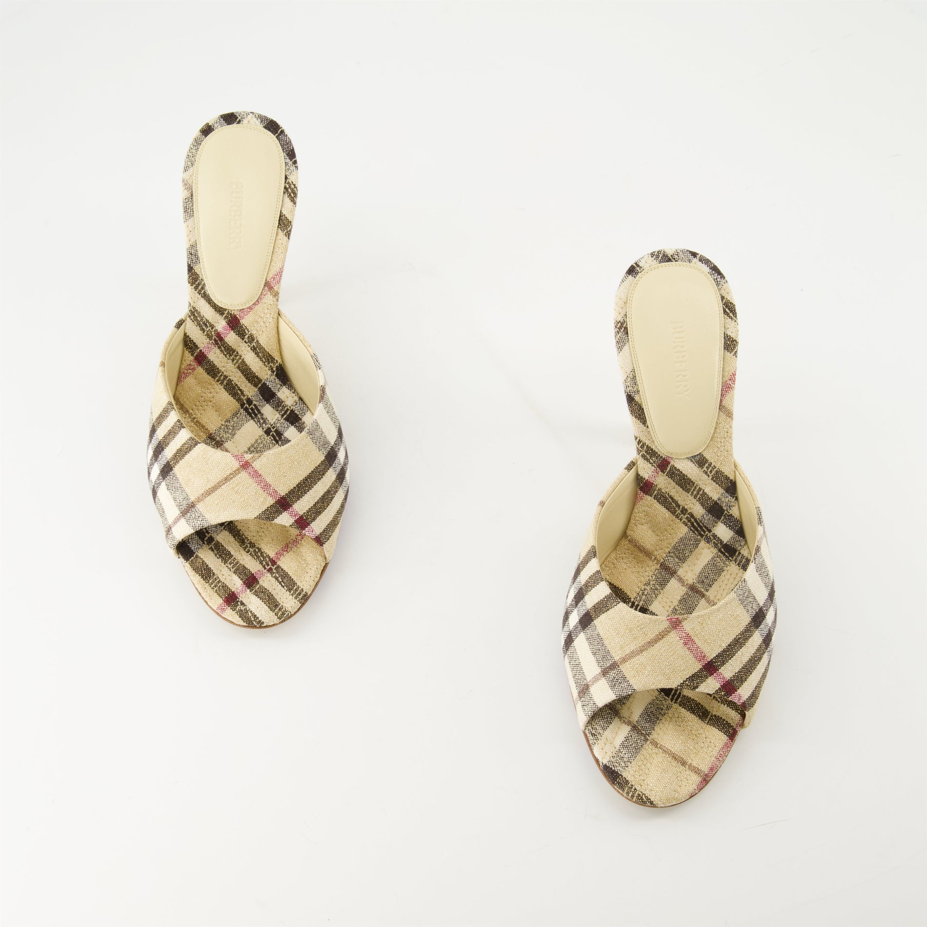 Burberry Vintage Check Mule Sandals - image 6