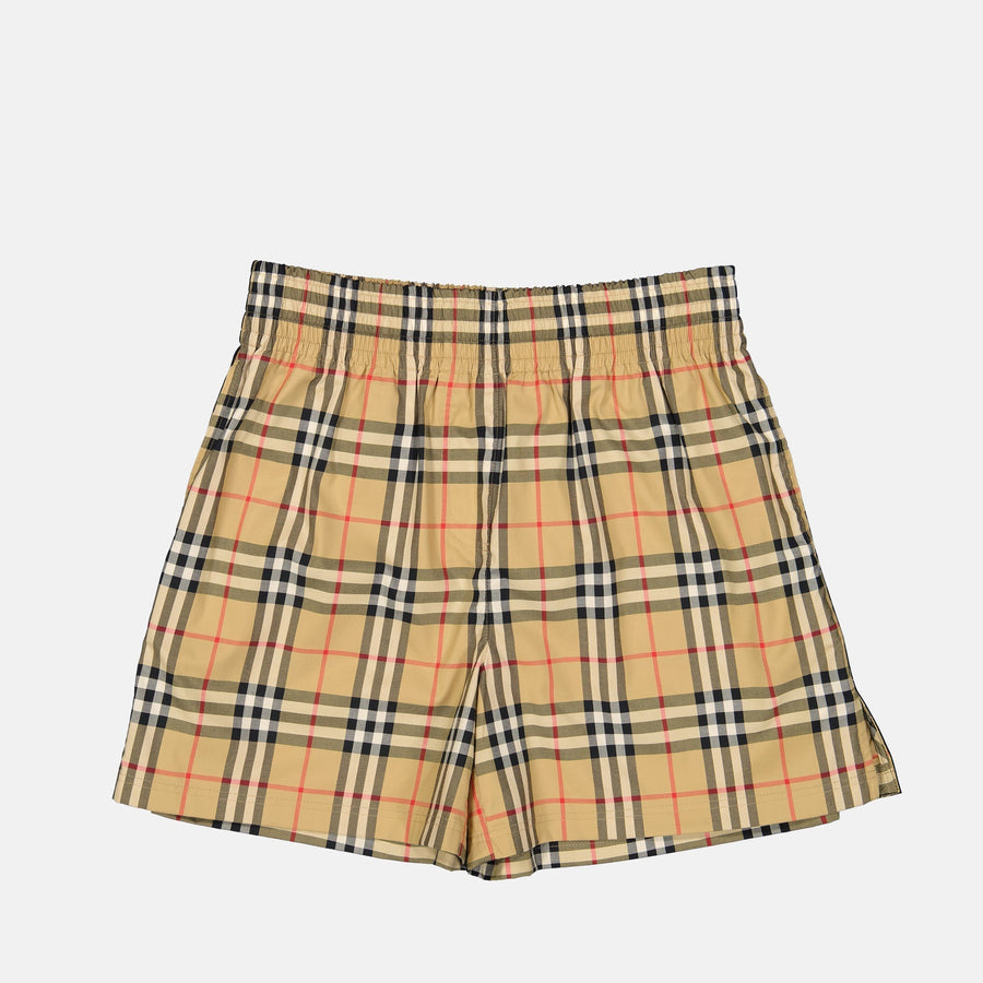 Burberry Checked Shorts