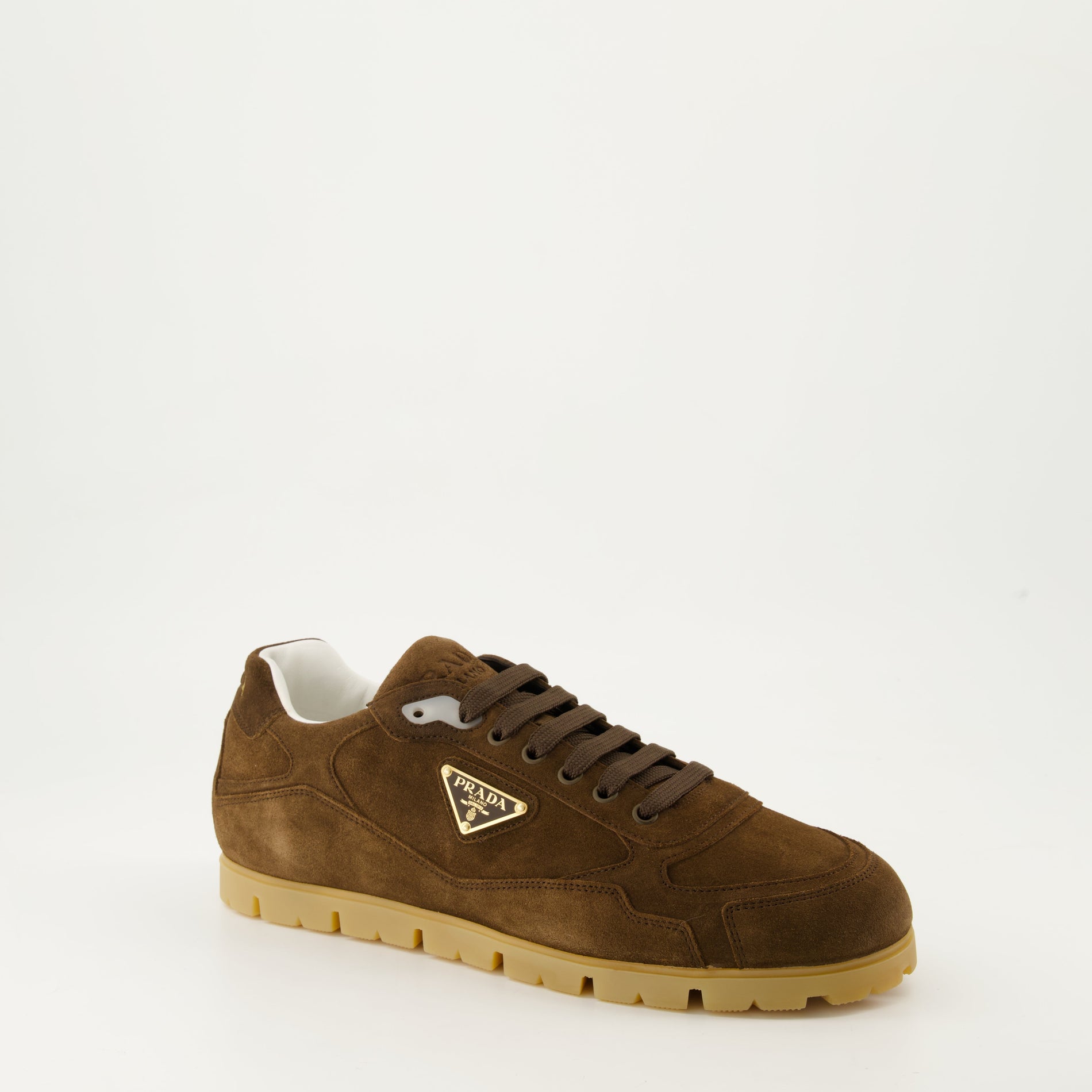 Prada Trail Sneakers in Suede - image 2
