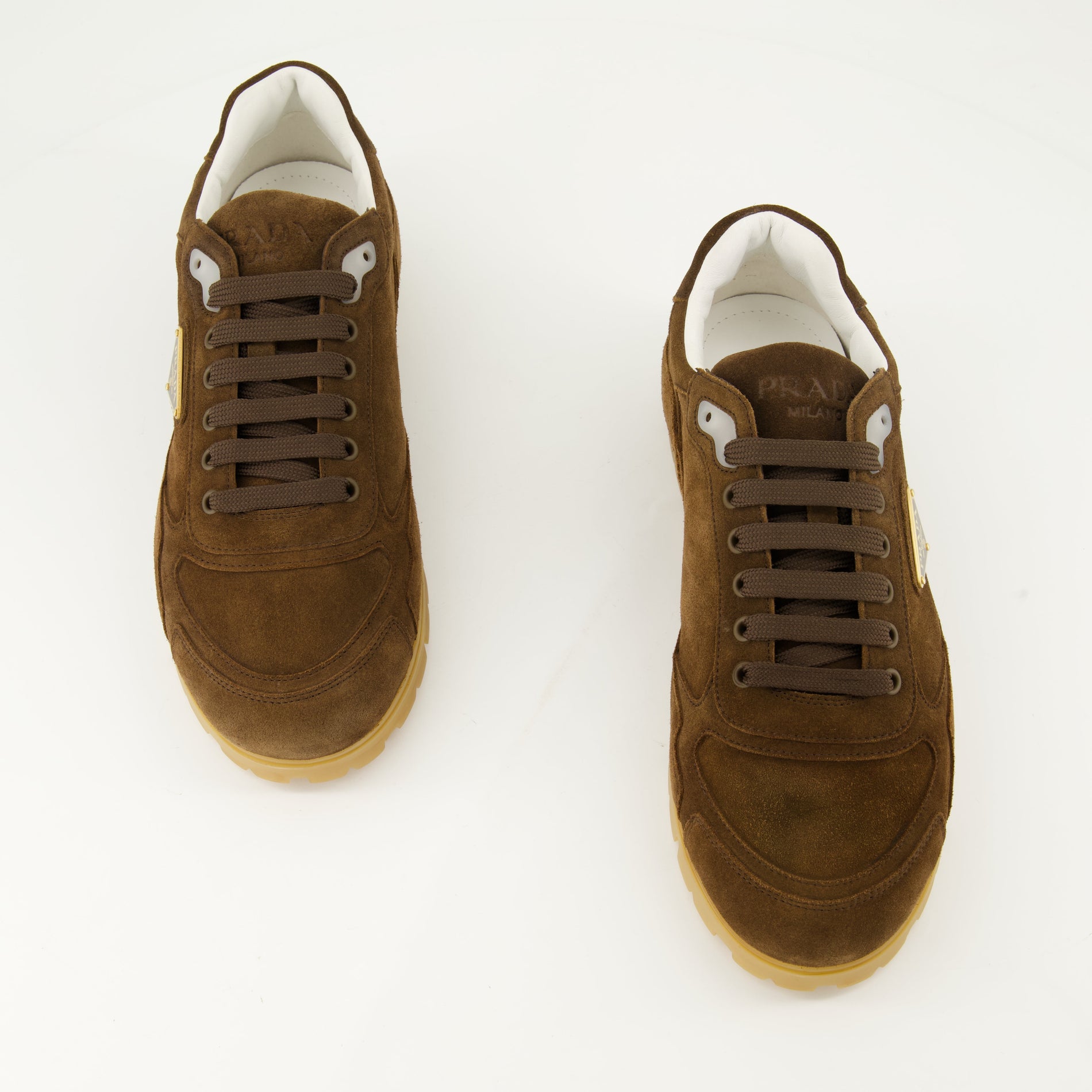 Prada Trail Sneakers in Suede - image 6