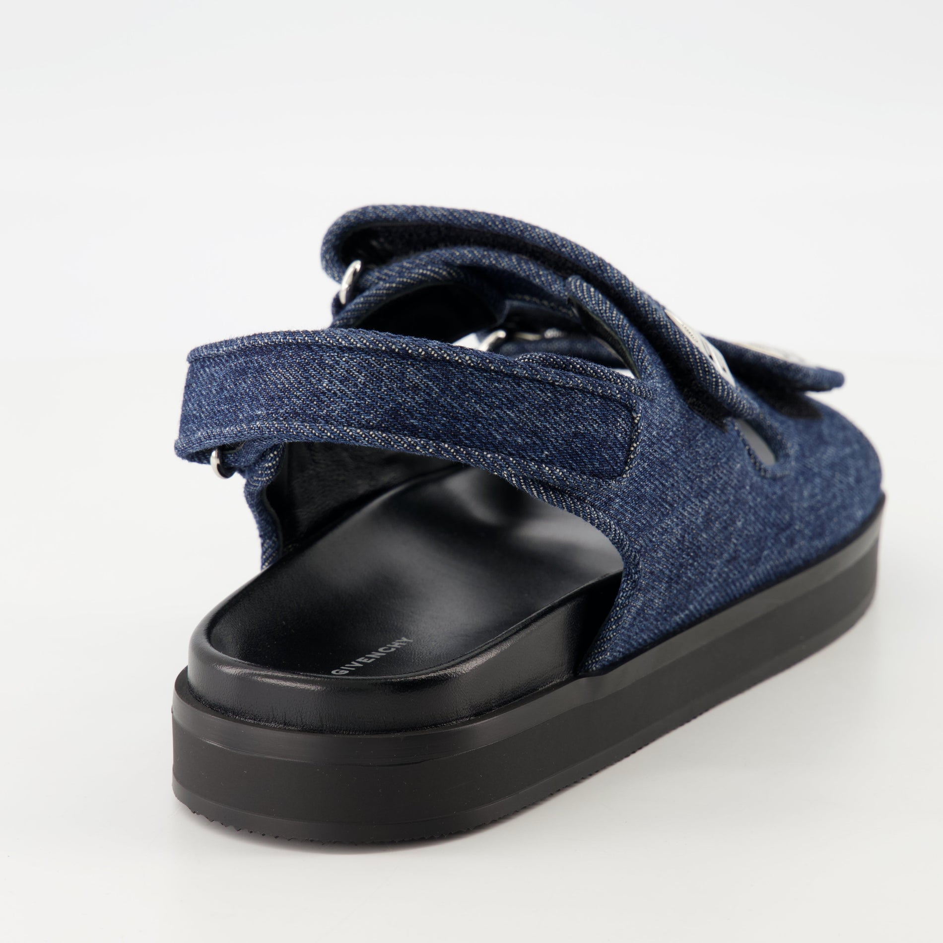 Givenchy Denim Strap Sandals - image 5
