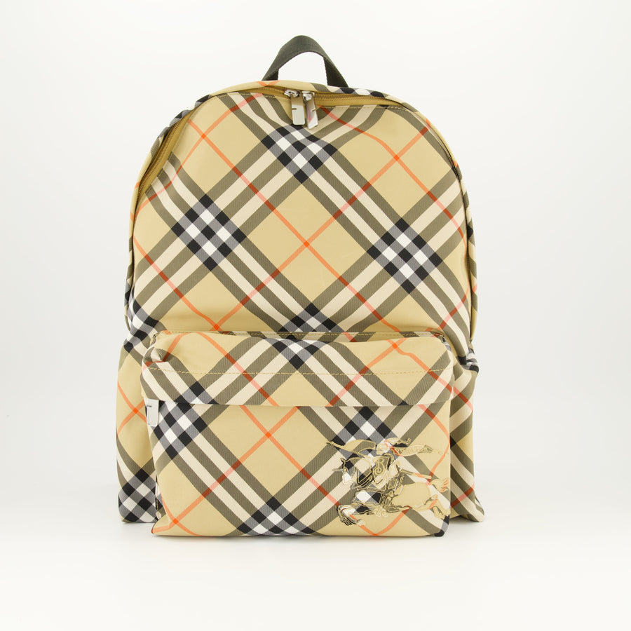 Burberry Check Backpack