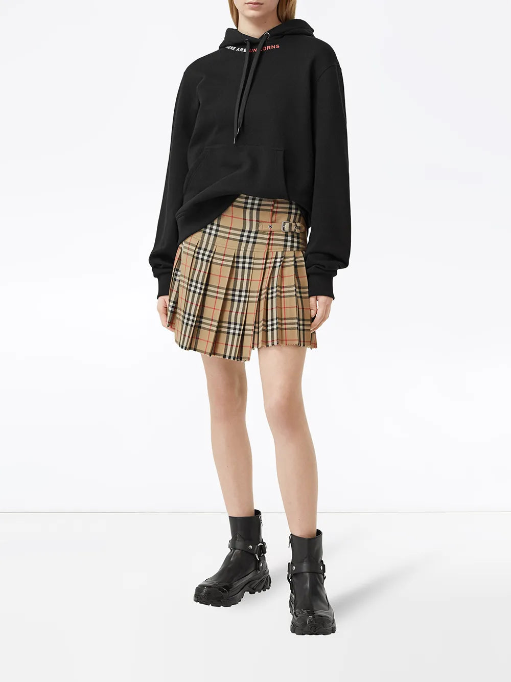 Burberry Checkered Skirt - image 2