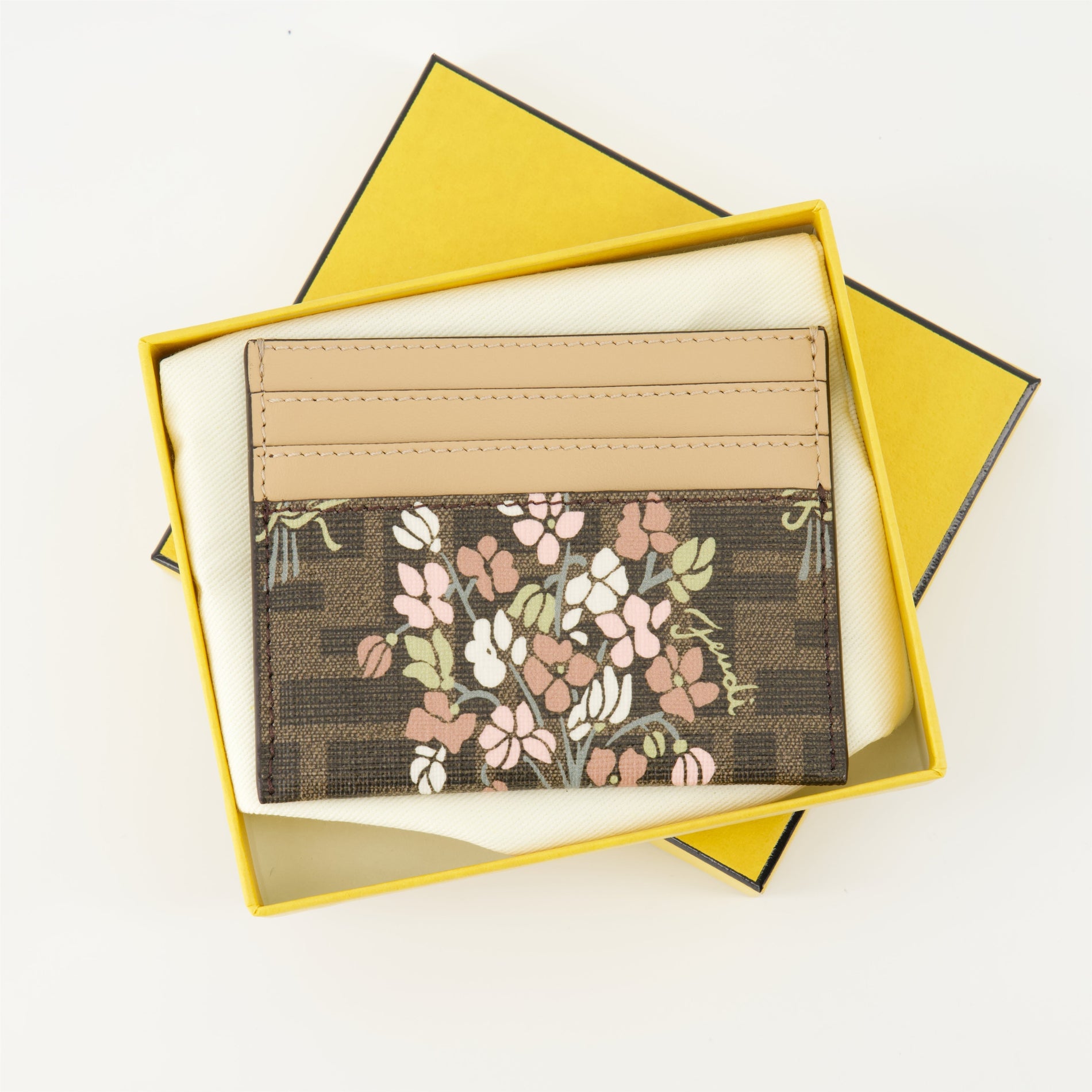 Fendi Floral Card Holder - image 3