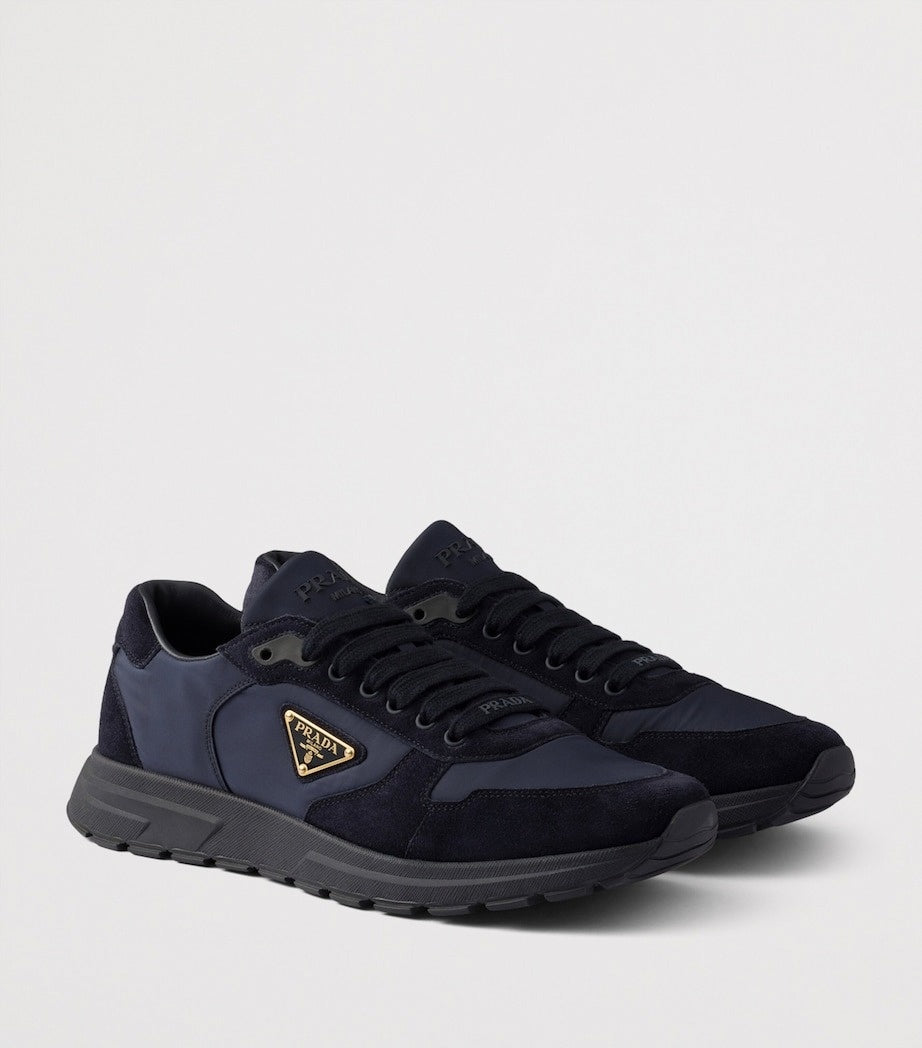Prada Prax 2.0 Re-Nylon & Suede Sneakers - image 2