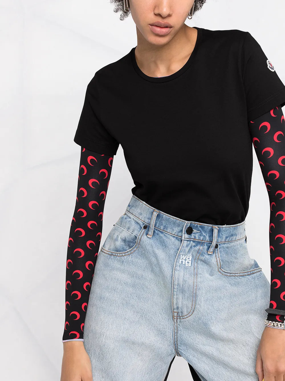 Moncler Classic Cotton T-Shirt – Black - image 7
