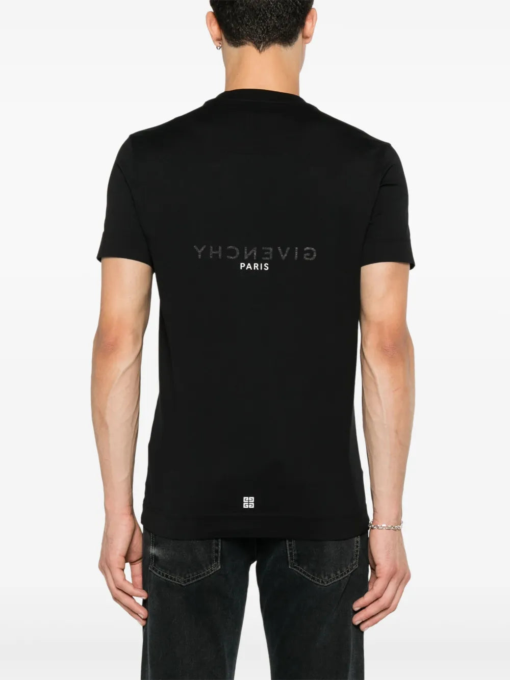 Givenchy Black Logo Cotton T-Shirt - image 6