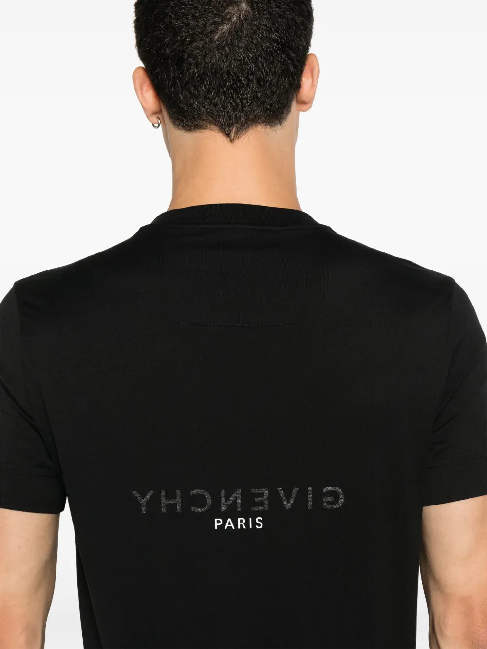 Givenchy Black Logo Cotton T-Shirt - image 7