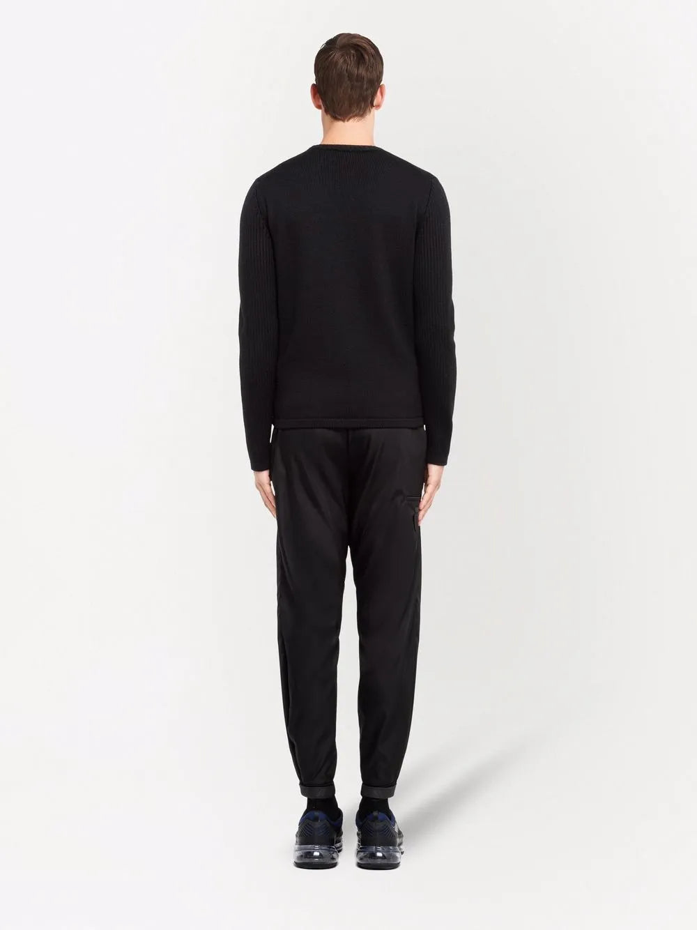 Prada Wool and Re-Nylon Sweater - image 6