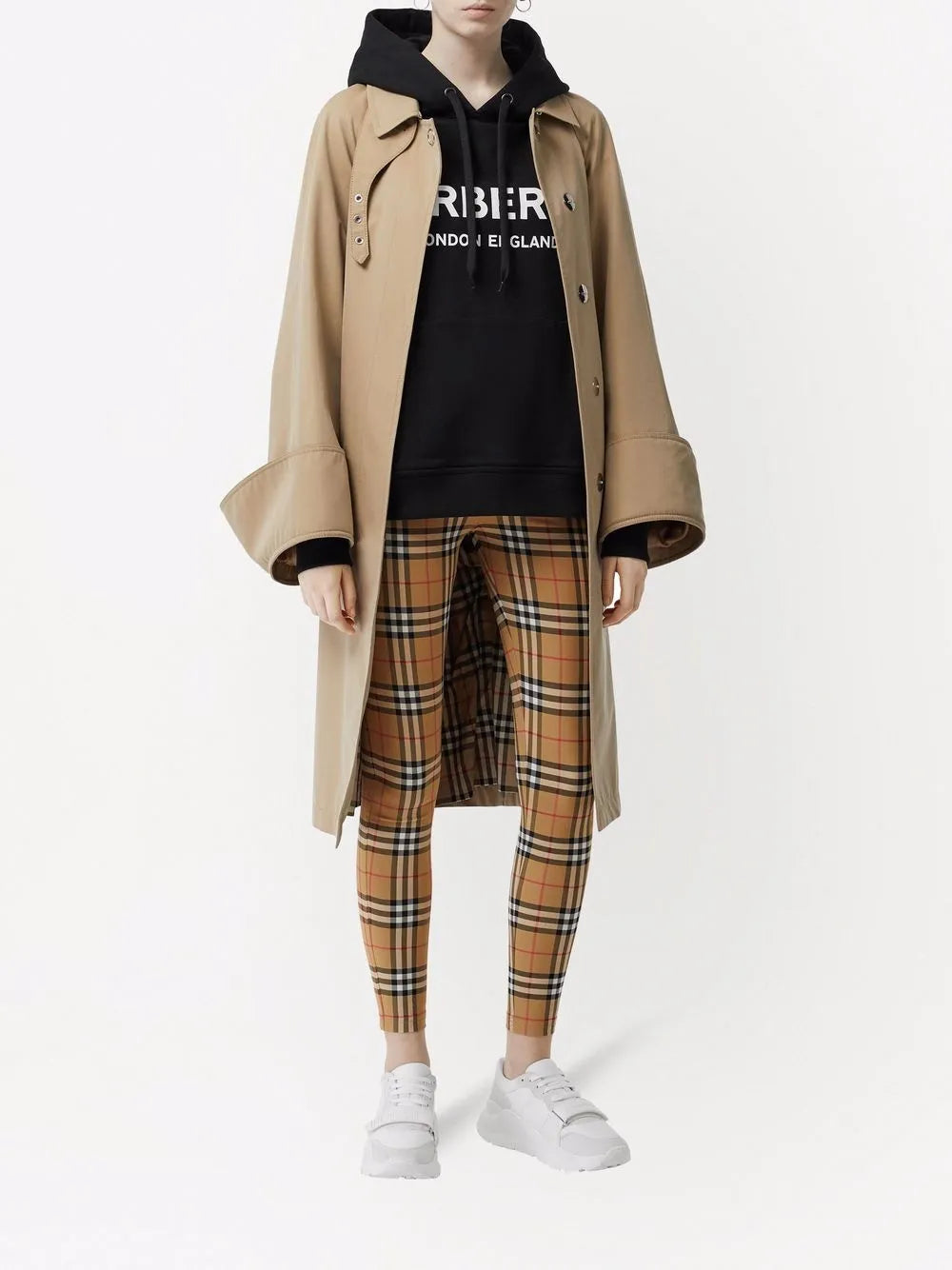 Burberry Vintage Check Leggings - image 2
