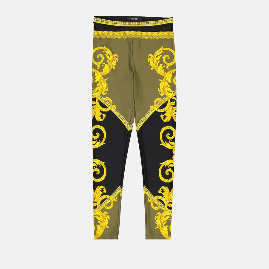 Versace Baroque Stretch Leggings