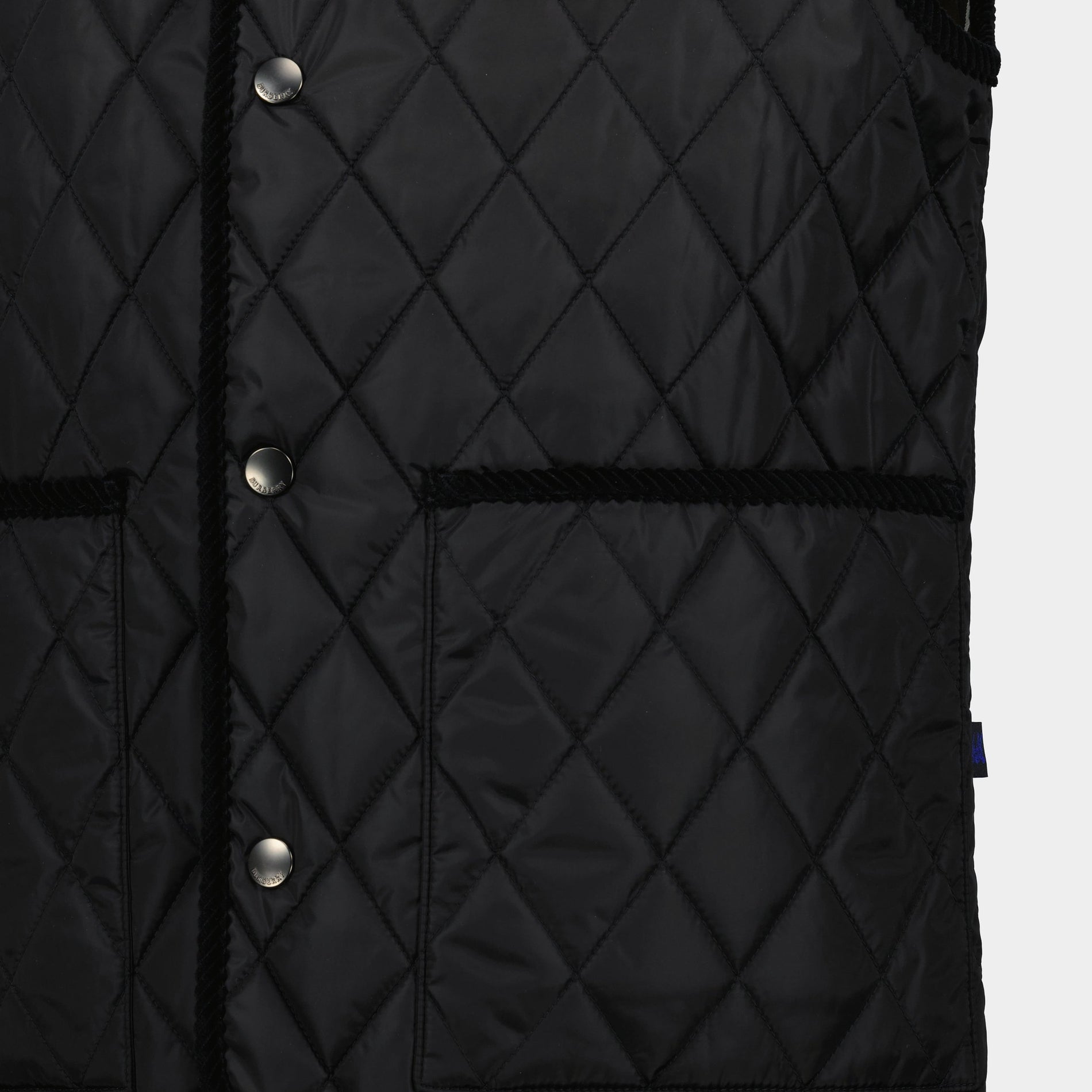Burberry Tiverton Black Sleeveless Jacket - image 5