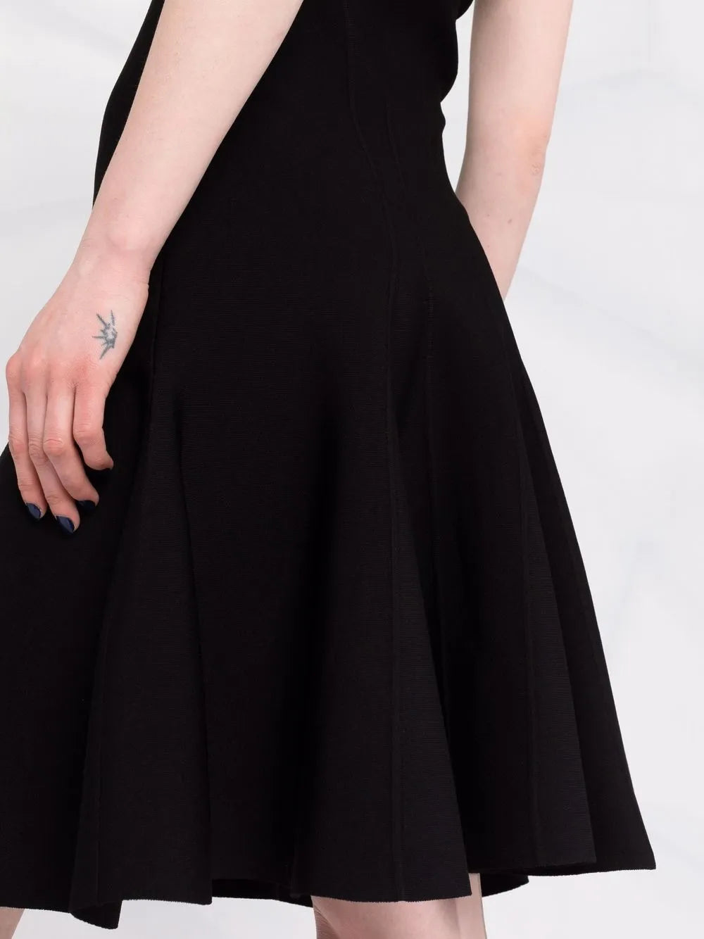 Alexander McQueen Strappy Corset Flare Mini Dress - image 7