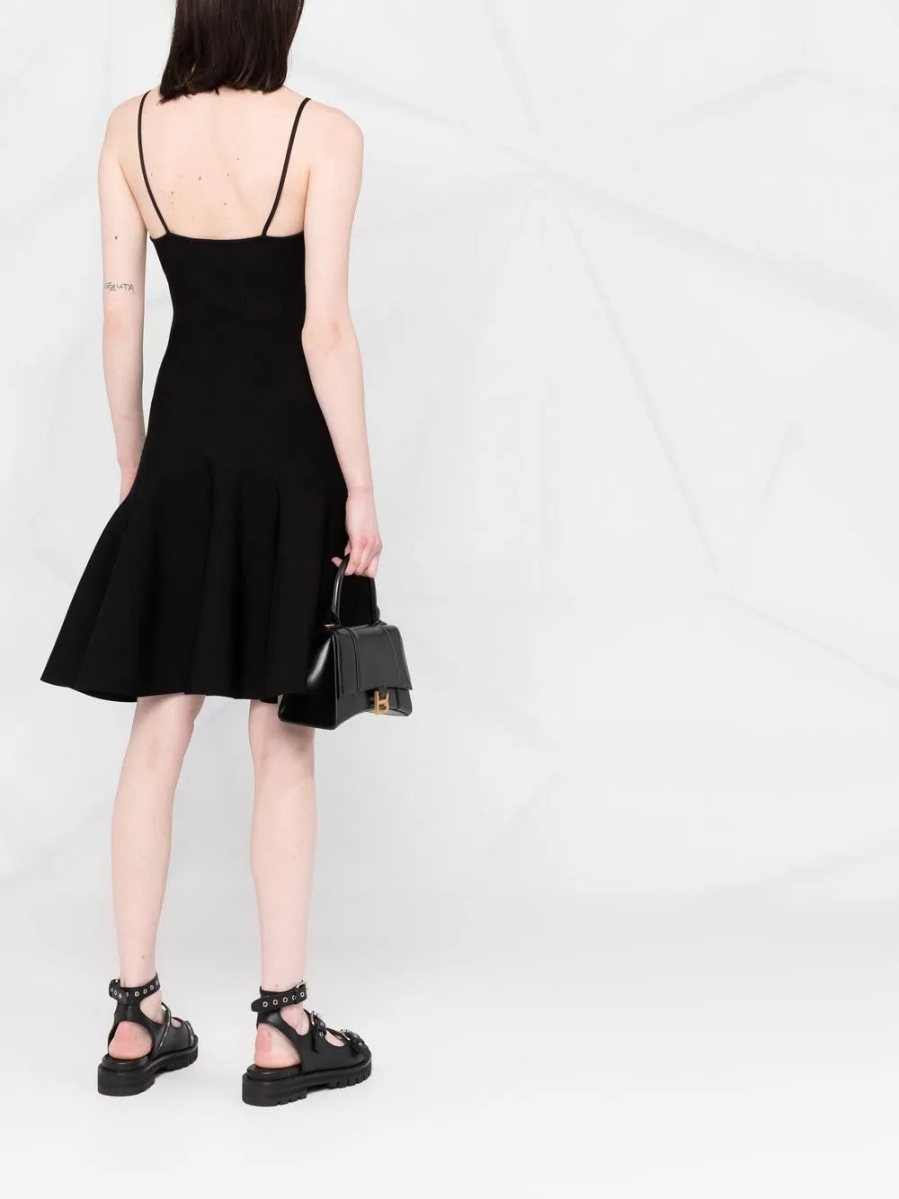 Alexander McQueen Strappy Corset Flare Mini Dress - image 8
