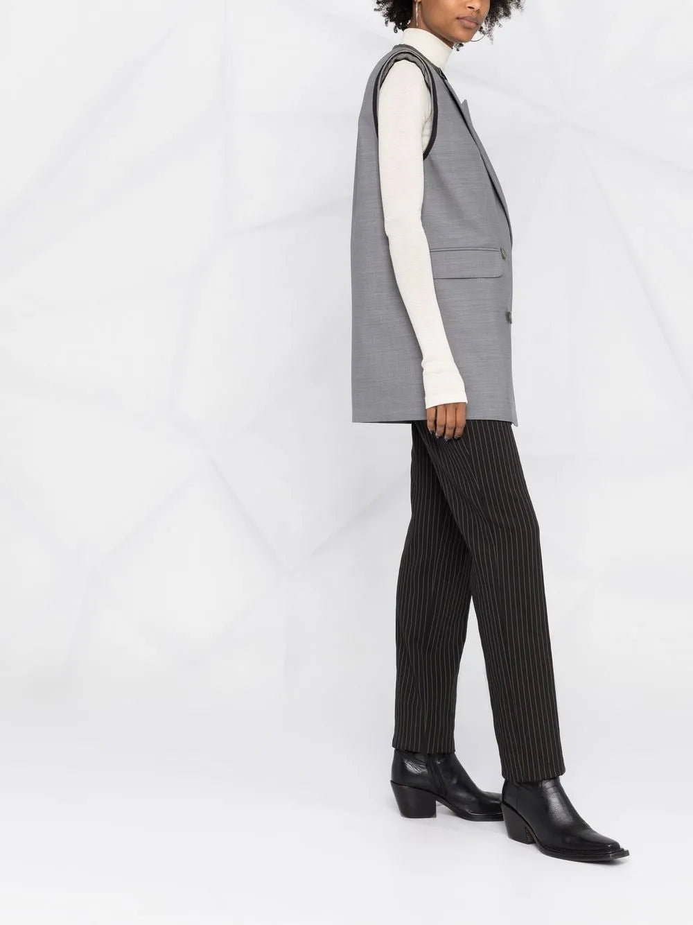 Alexander McQueen Sleeveless Blazer - image 6