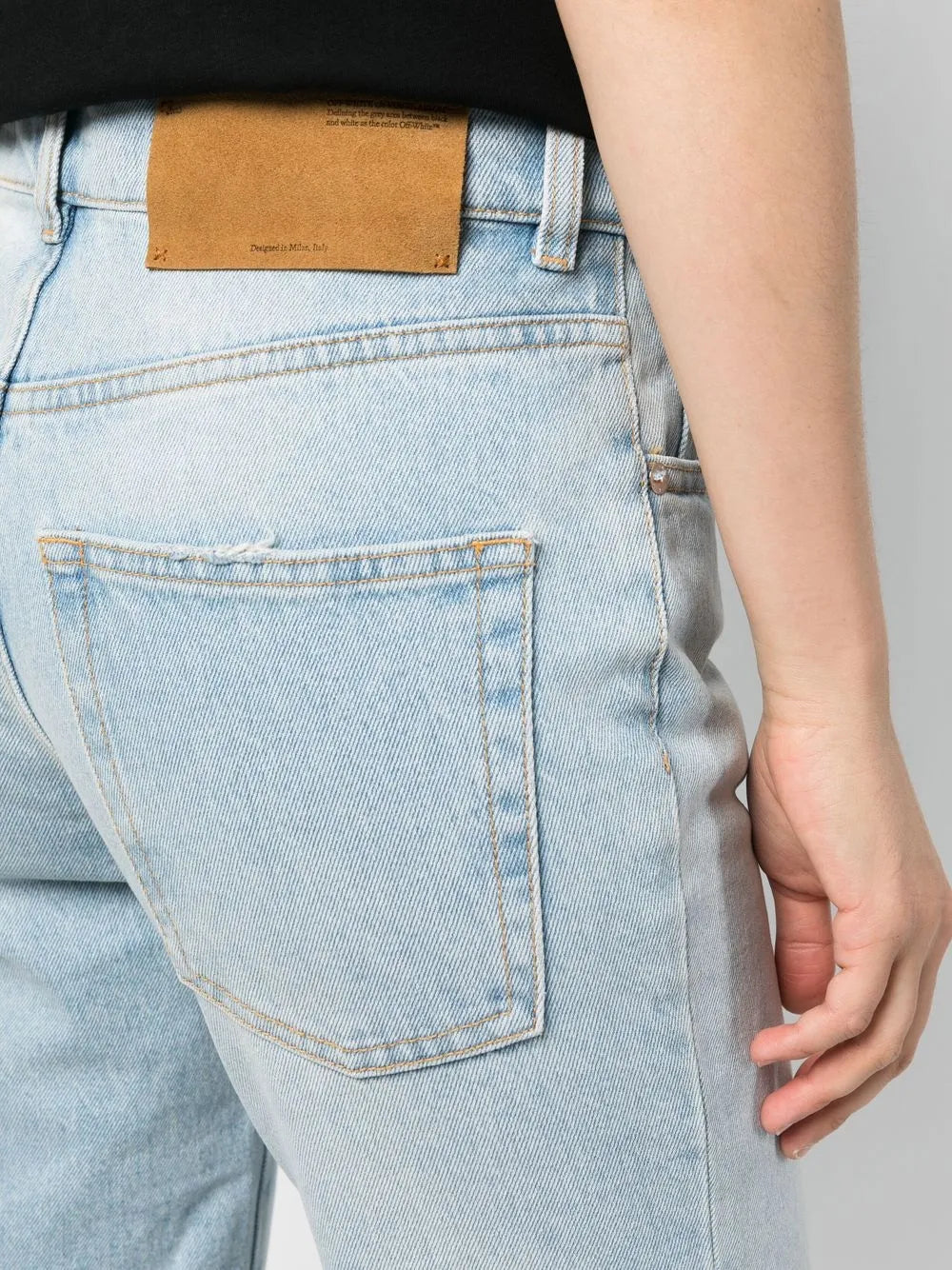 Off-White High-Rise Flared Denim Jeans - image 7