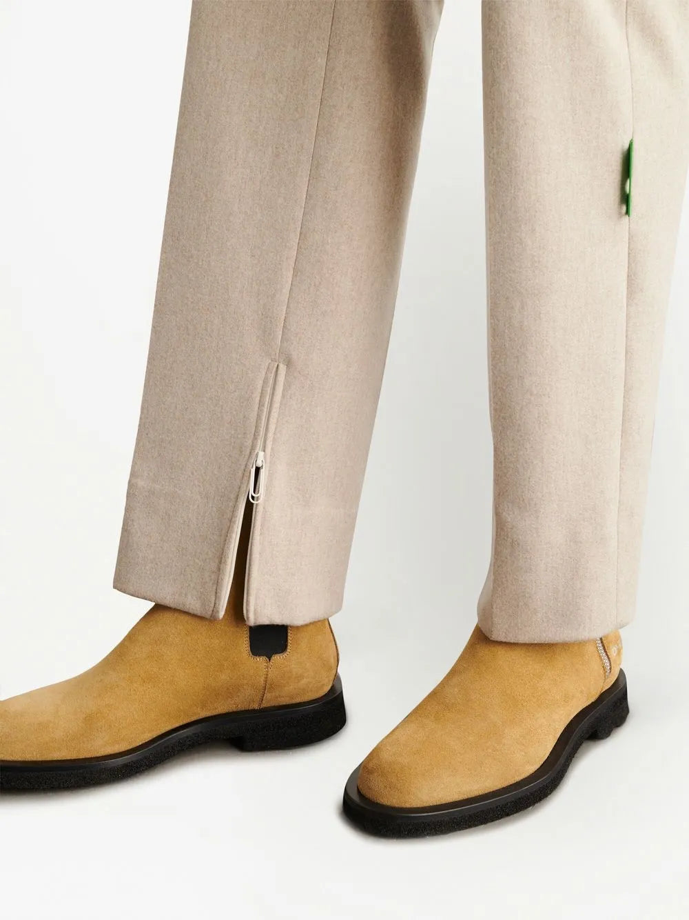Off-White Wool Trousers - image 7