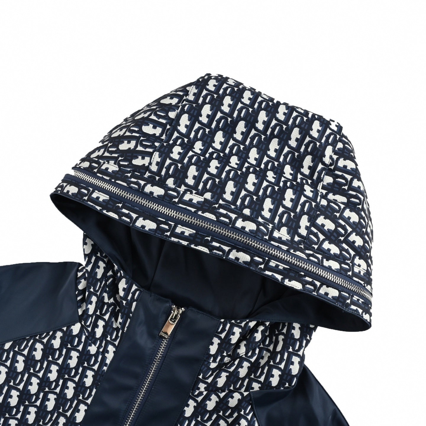 Dior Navy Oblique Technical Windbreaker - image 4