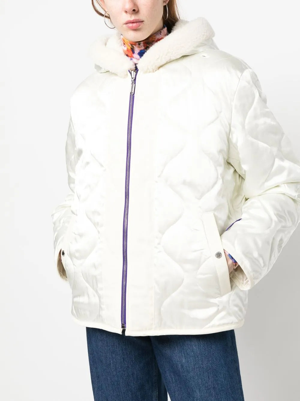 Off-White Short Parka - image 9