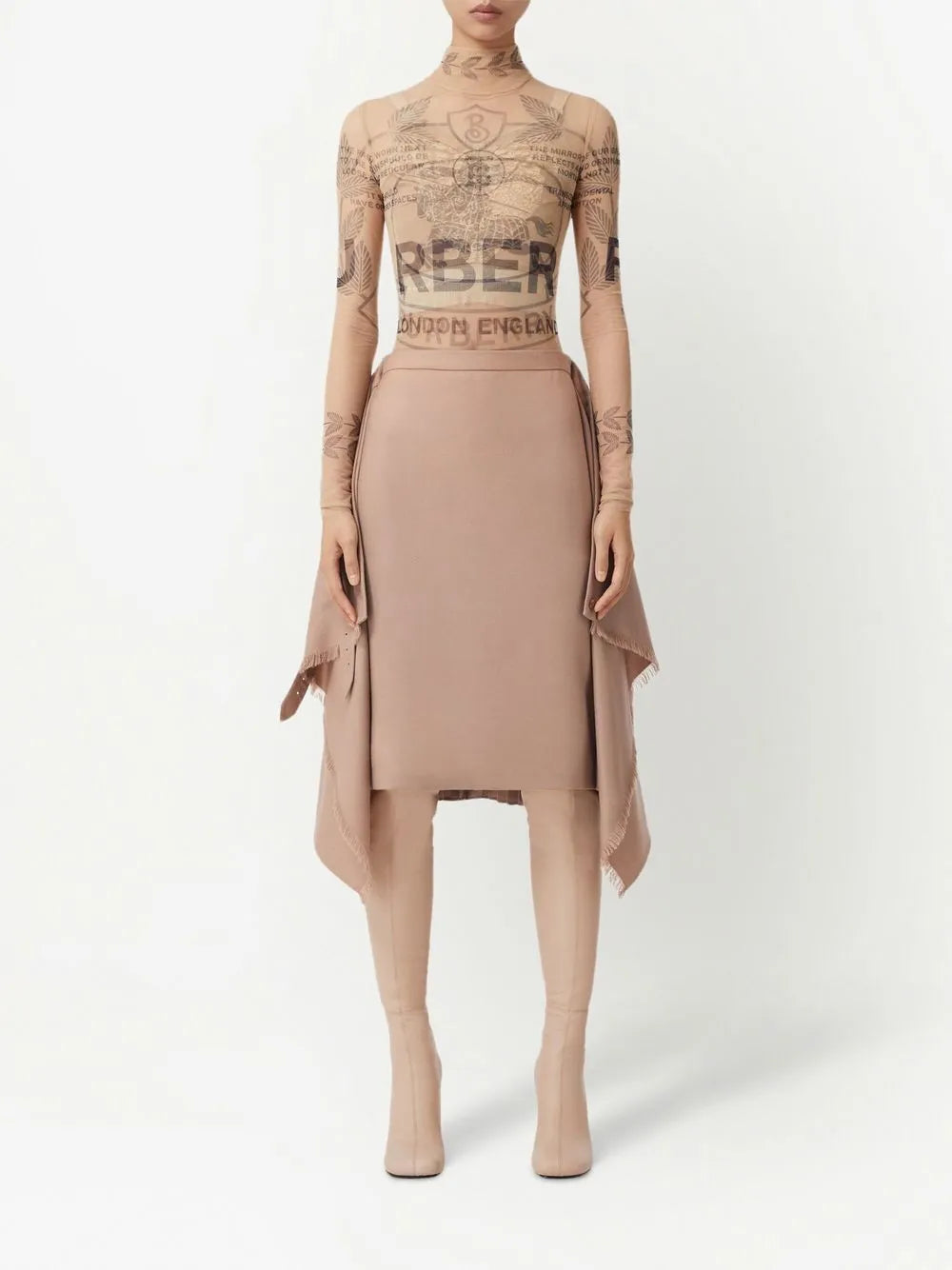 Burberry Midi Skirt - image 2