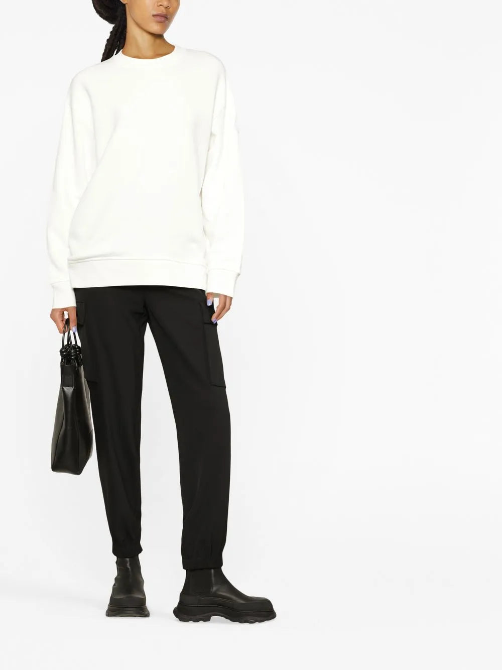 Moncler Metallic Logo Sweatshirt - image 6