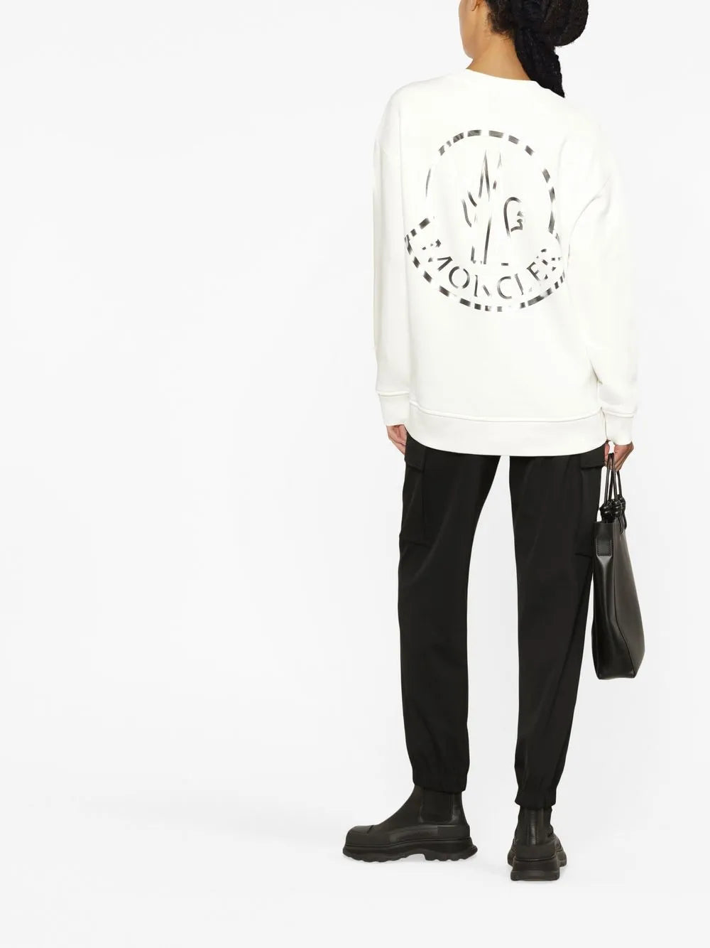 Moncler Metallic Logo Sweatshirt - image 2