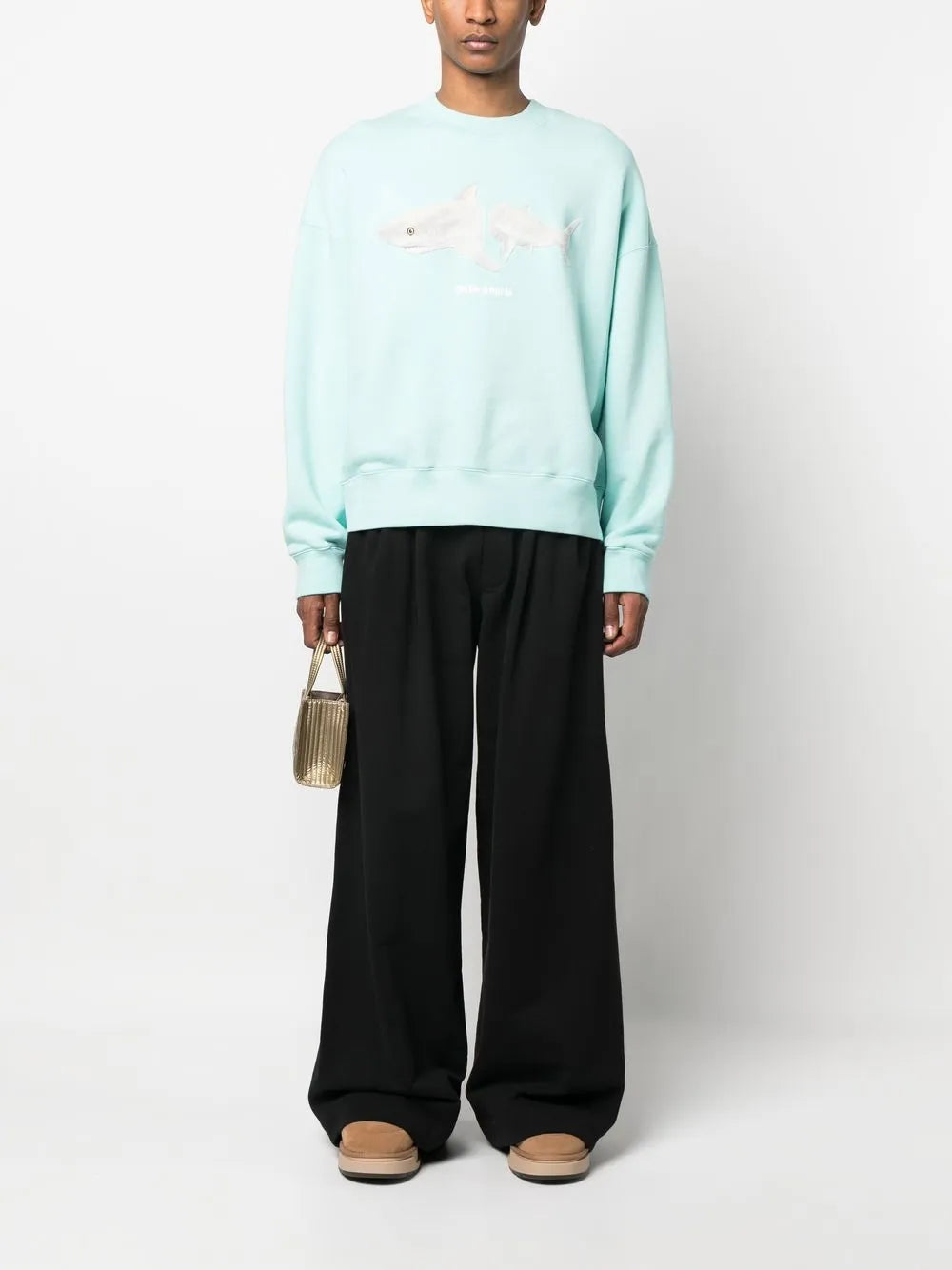 Palm Angels Broken Shark Sweatshirt - image 2