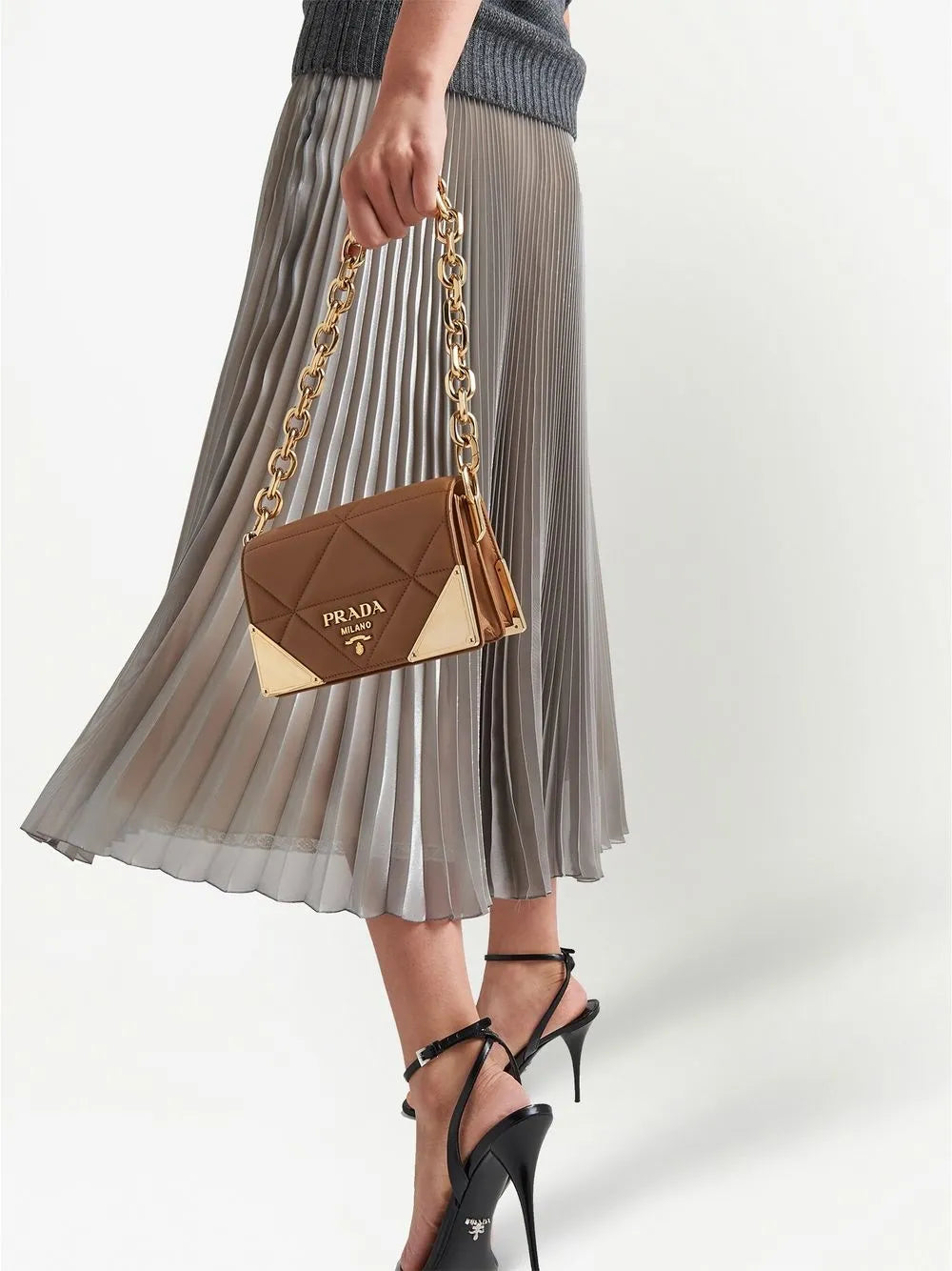 Prada Pleated Skirt - image 7