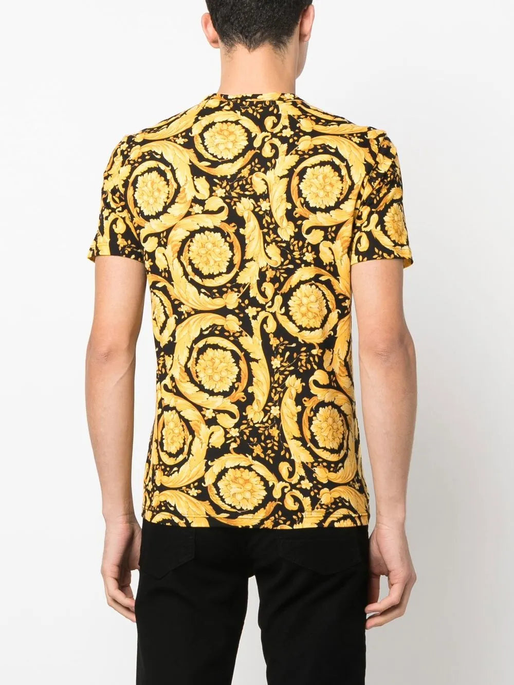 Versace Barocco Print T-Shirt for Men - image 6