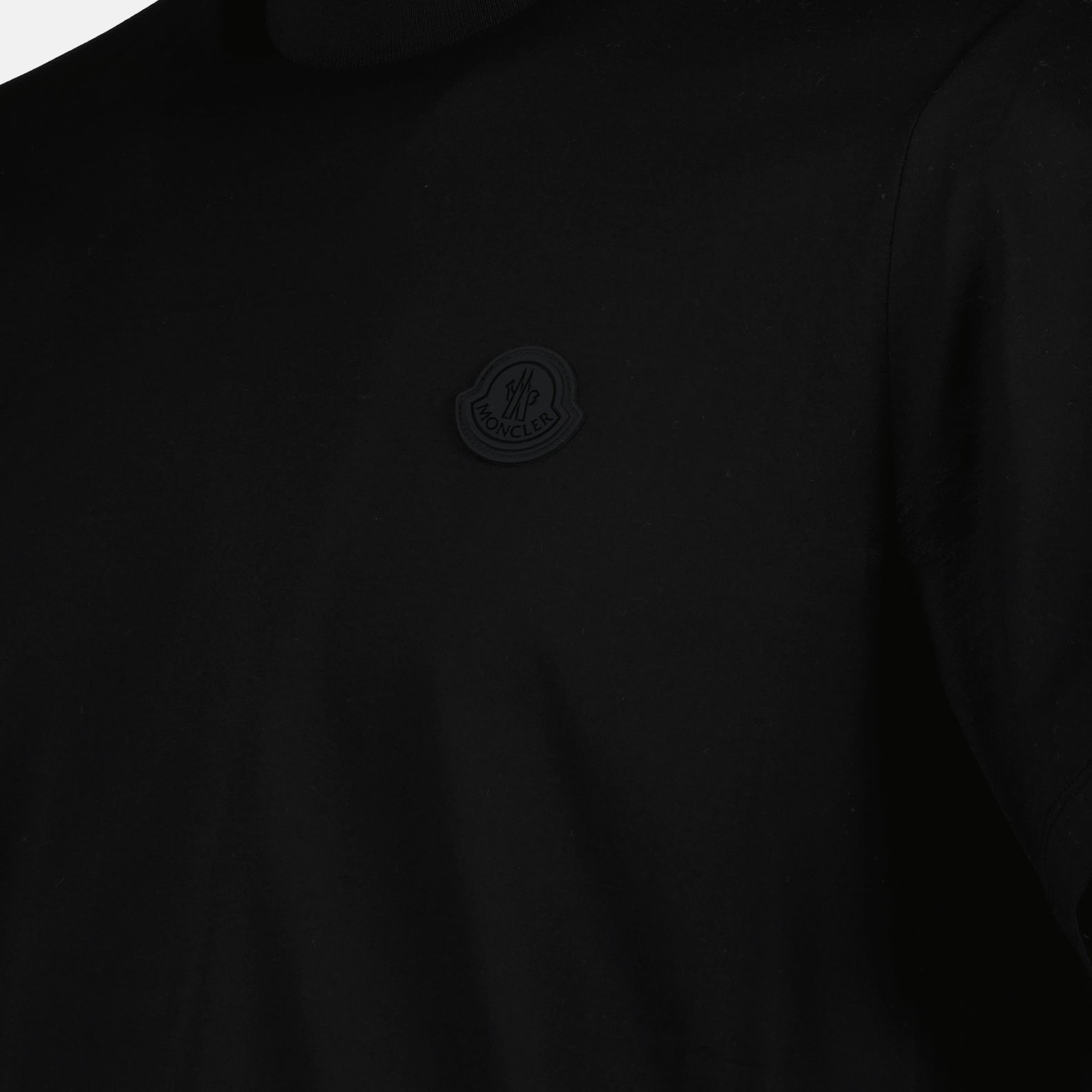 Moncler Black Vertical Logo T-Shirt - image 5