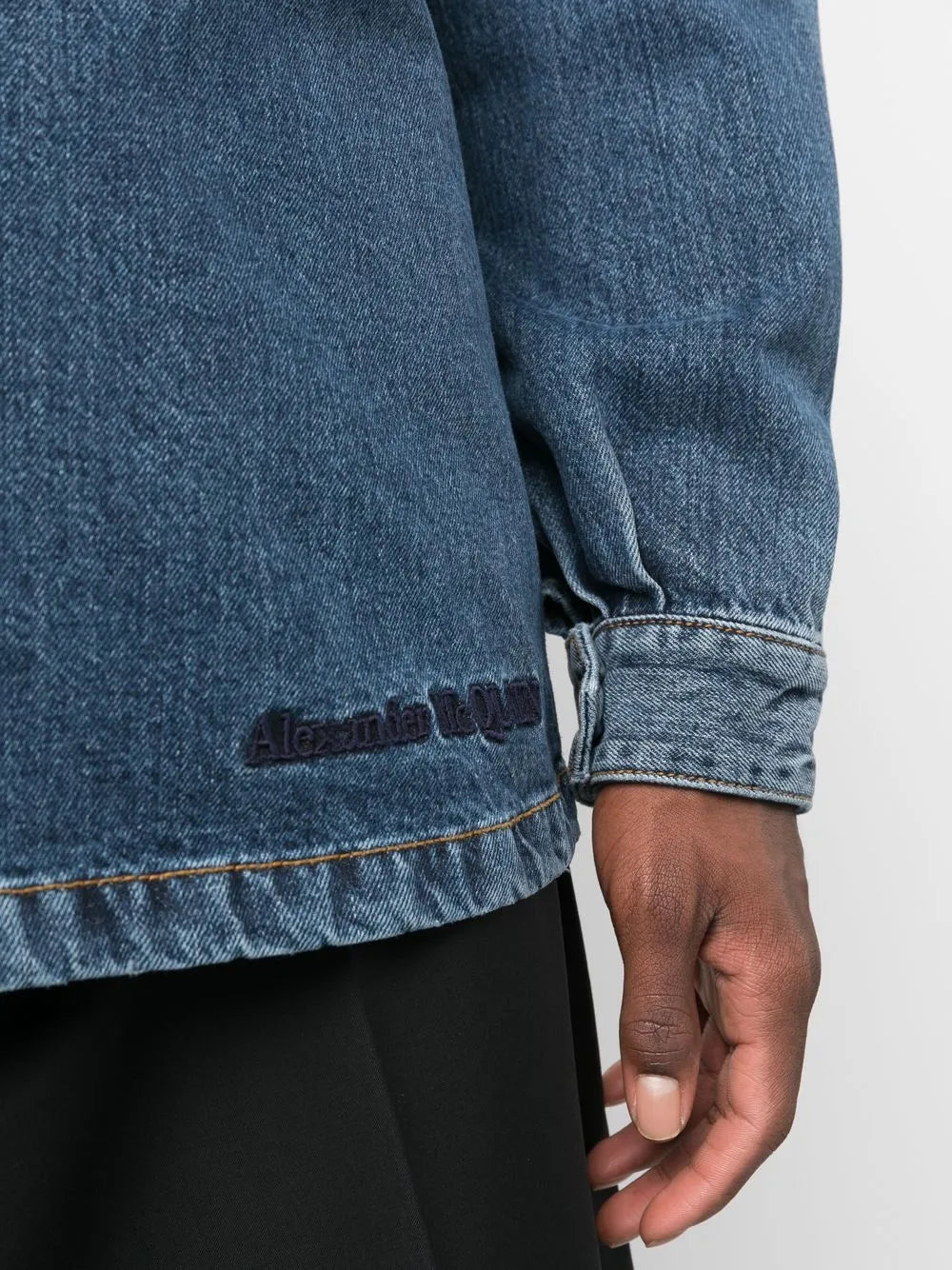 Alexander McQueen Denim Shirt - image 7