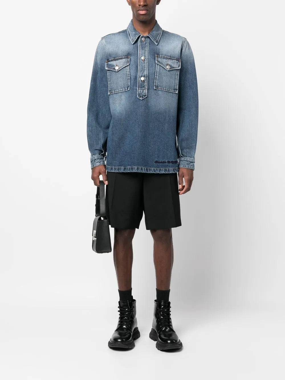 Alexander McQueen Denim Shirt - image 2