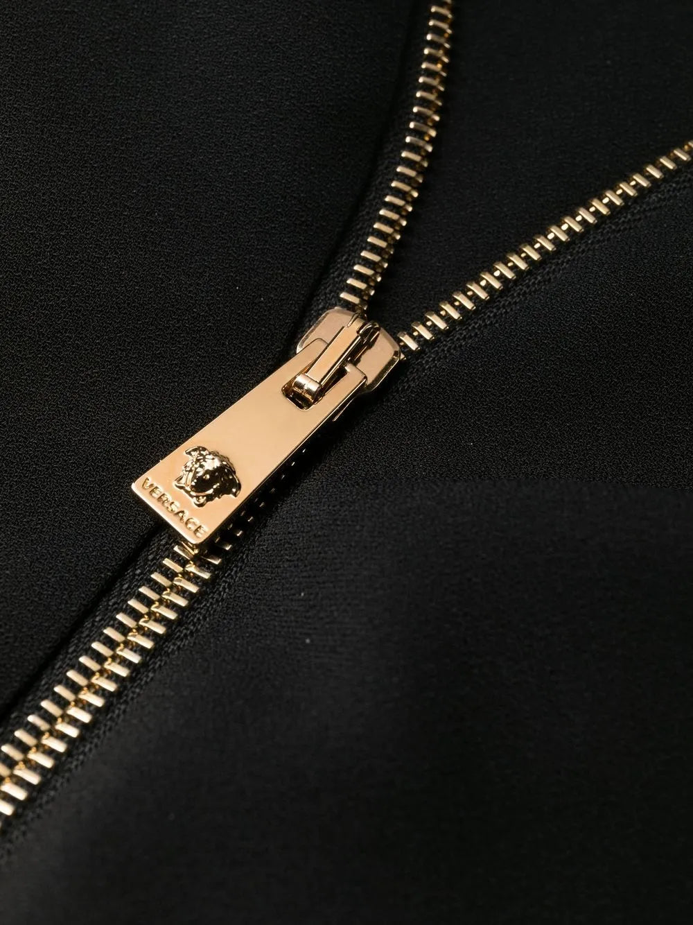 Versace Belted V-Neck Midi Dress with Medallion Detail - image 9