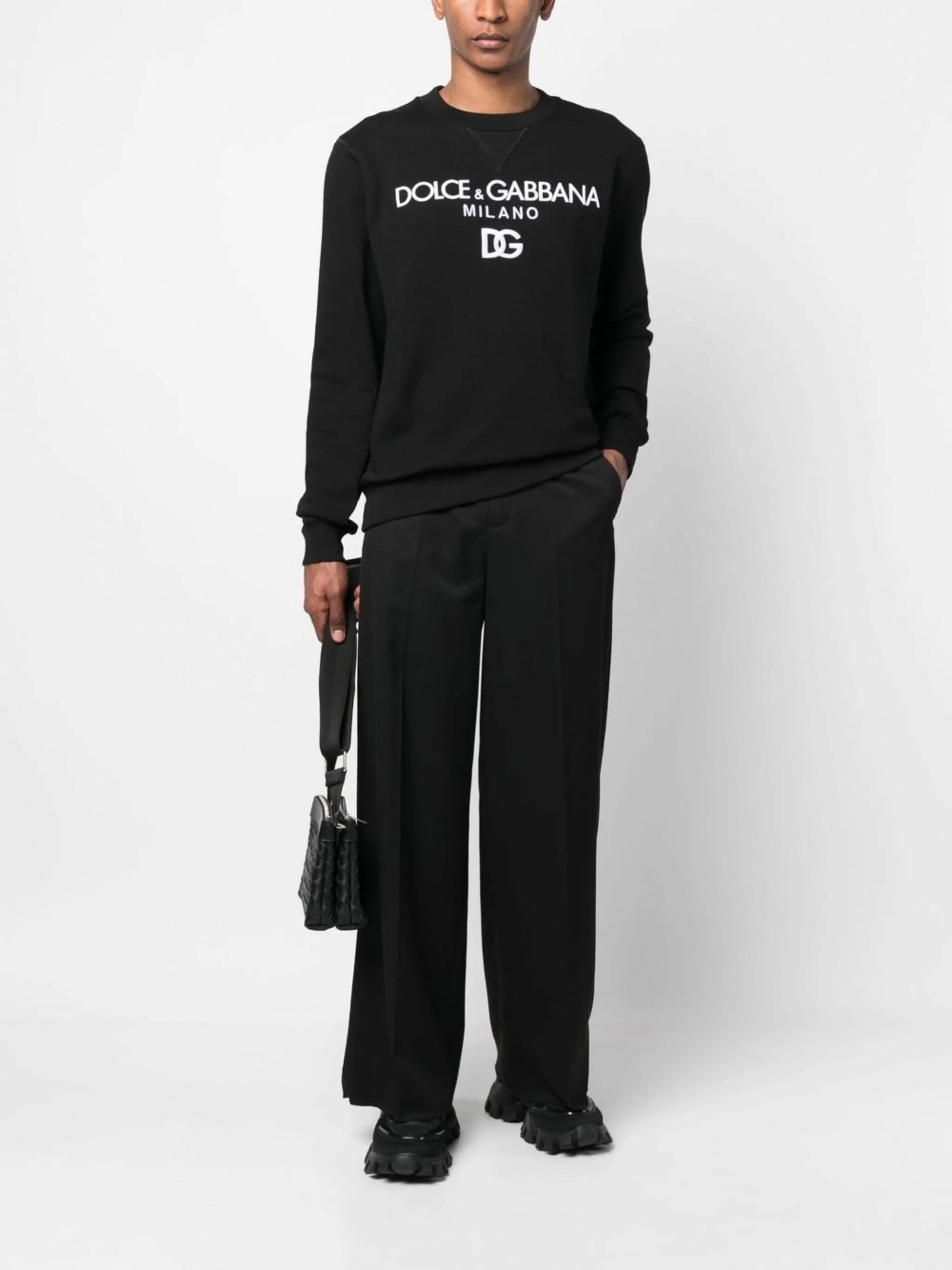 Dolce & Gabbana DG Logo-Embroidered Cotton Sweatshirt - image 5