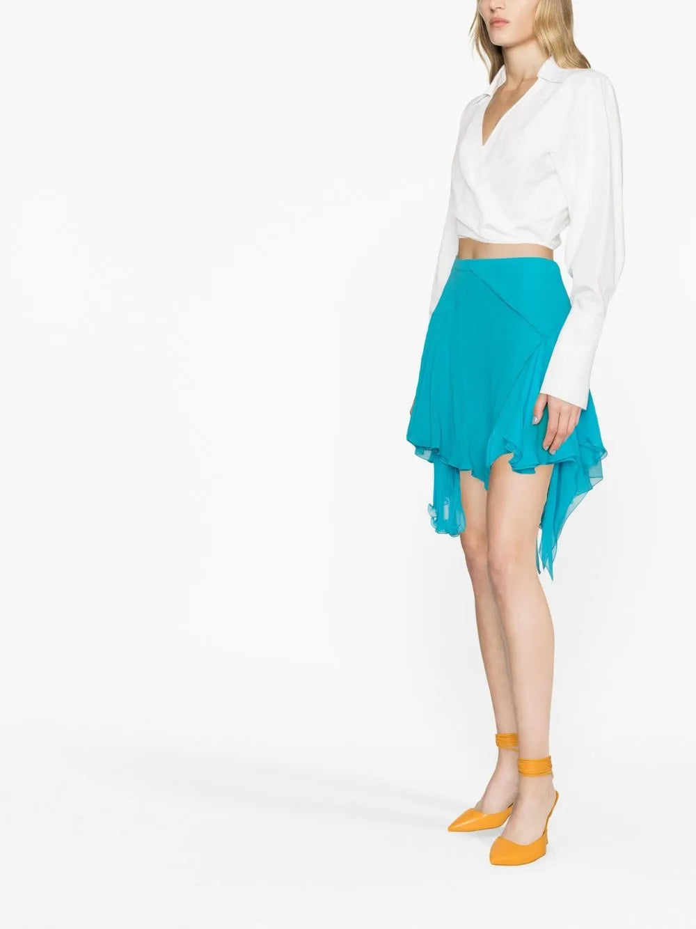 Versace Silk skirt - image 6