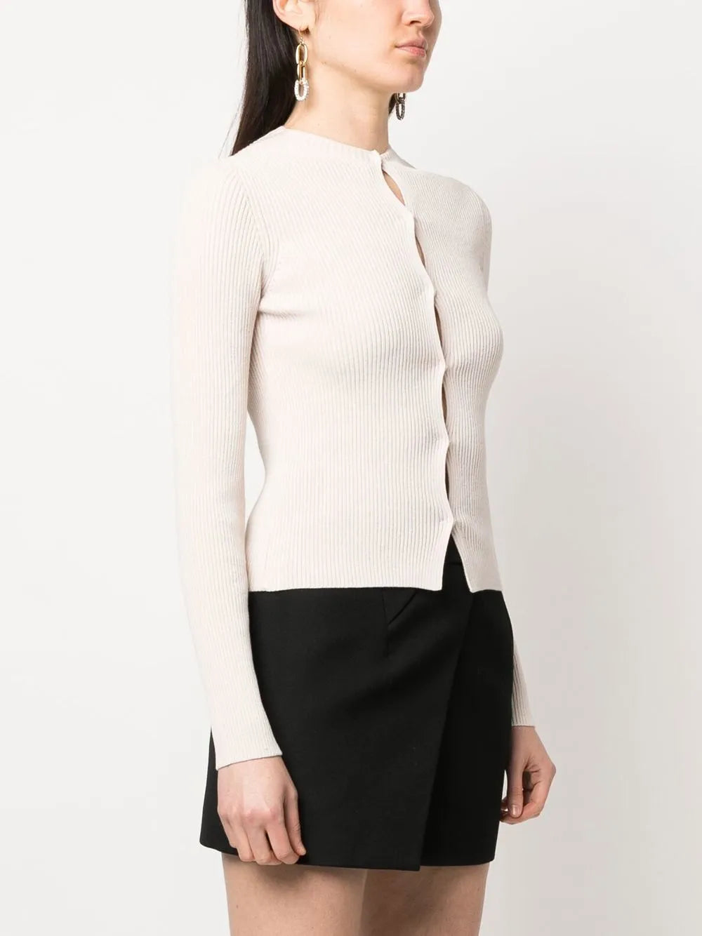 Fendi Ribbed cardigan - image 3