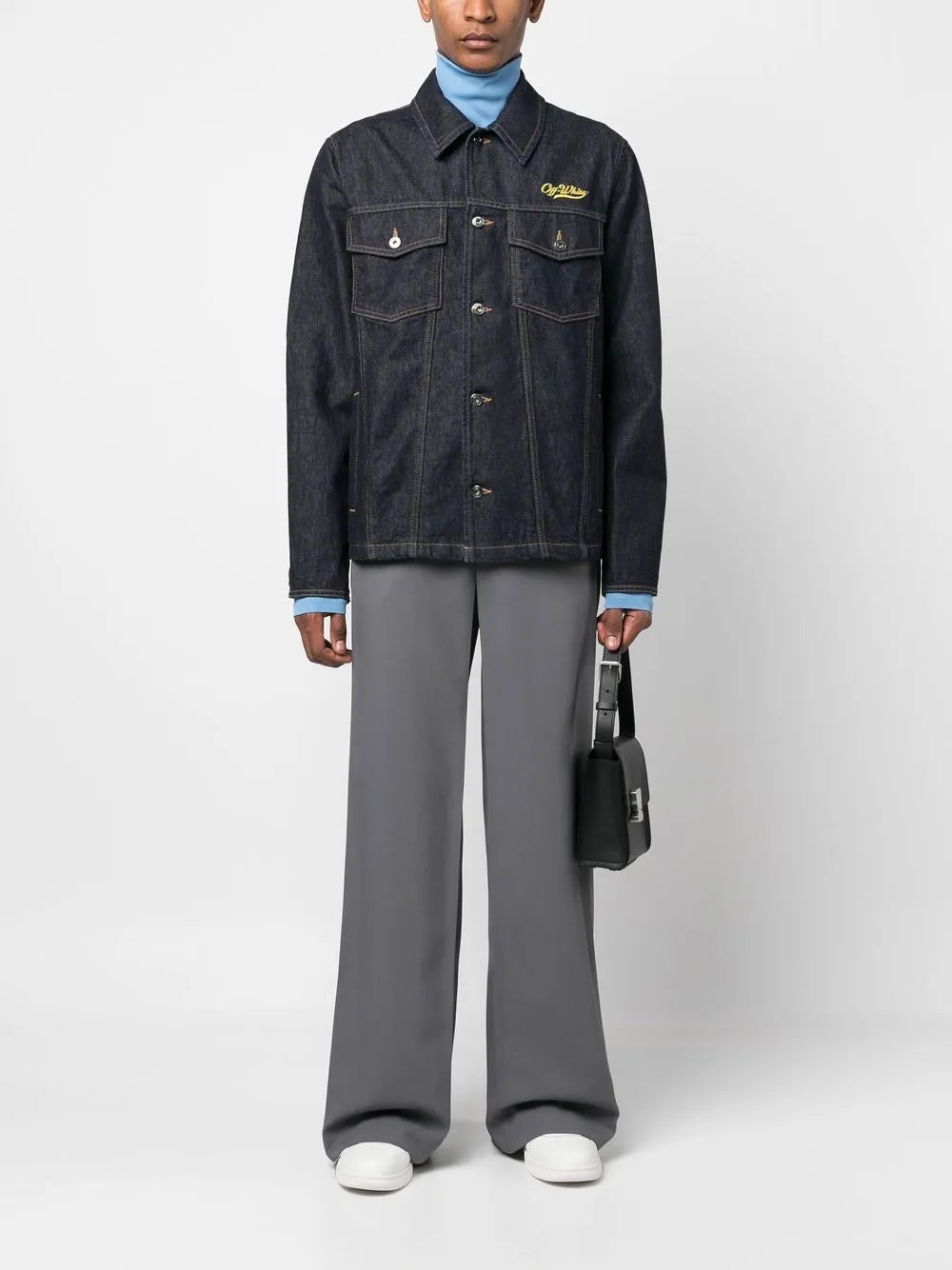 Off-White Wave Off Denim Jacket - image 2